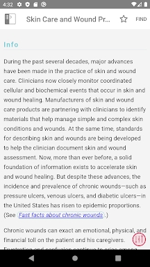 Clinical Guide Skin Wound Care screenshots