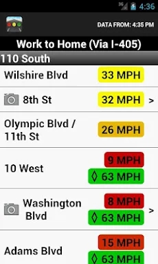 Sigalert - Traffic Reports screenshots