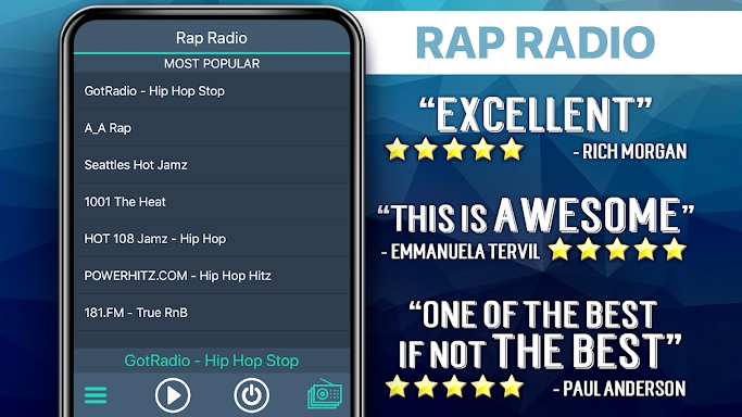 Rap Radio Favorites screenshots
