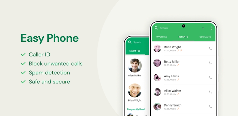 Easy Phone: Dialer & Caller ID screenshots