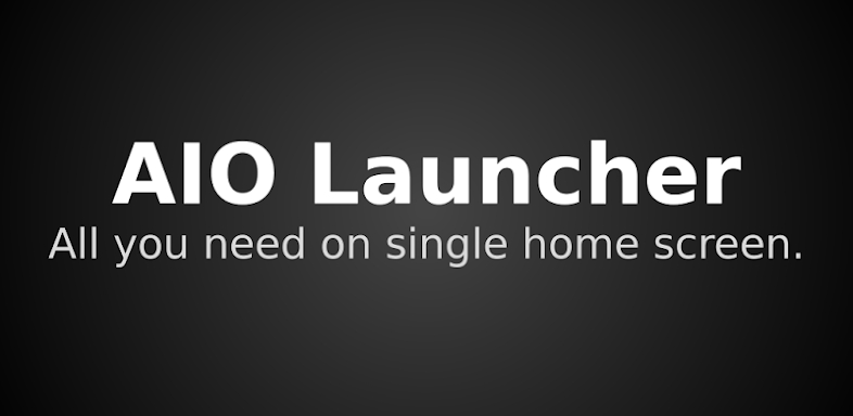 AIO Launcher screenshots