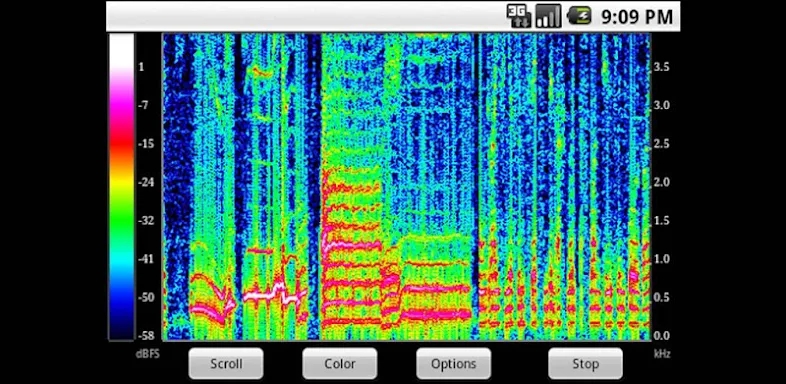 Spectral Audio Analyzer screenshots