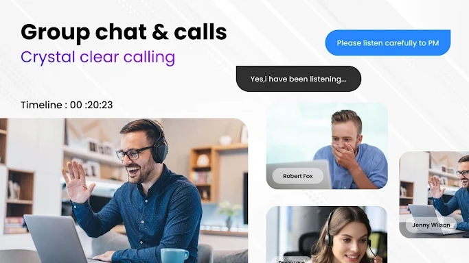 Connect Meetings-video meeting screenshots