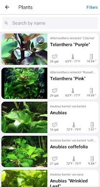 Aquareka - the aquarium guide screenshots