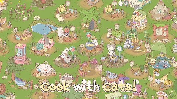Cats & Soup - Cute Cat Game screenshots