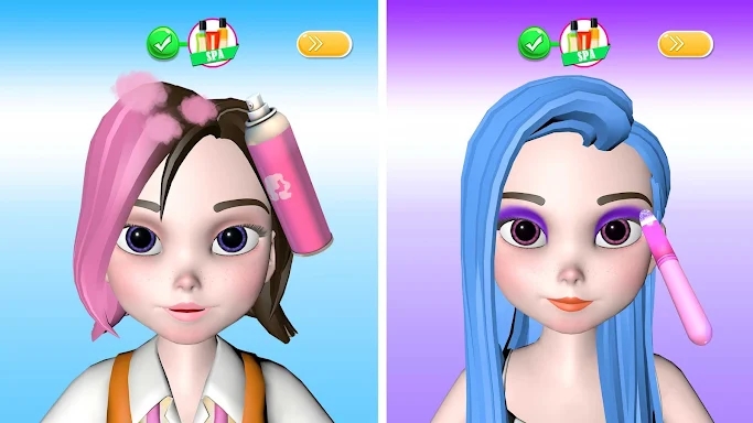 Makeover Games: DIY Makeup Gam screenshots