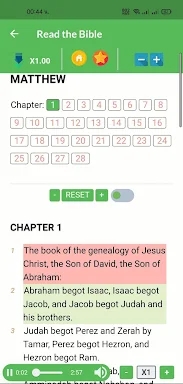 Audio Bible - NKJV Bible App screenshots