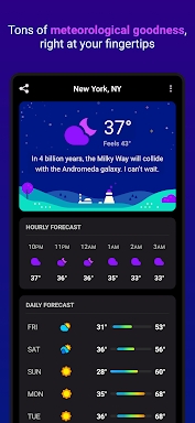 CARROT Weather screenshots
