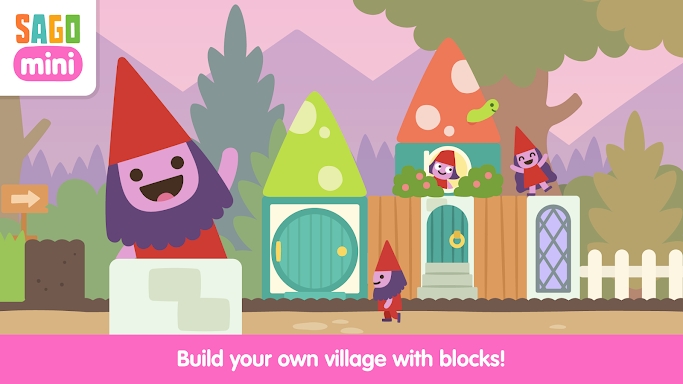 Sago Mini Village Blocks screenshots