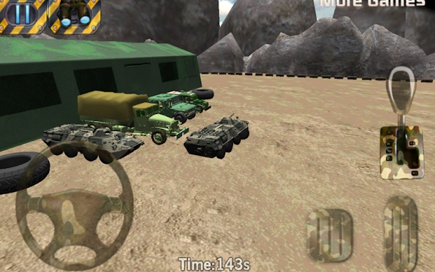 Army parking 3D - Parking game screenshots