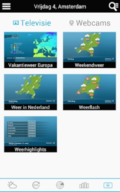 Weather for the Netherlands screenshots