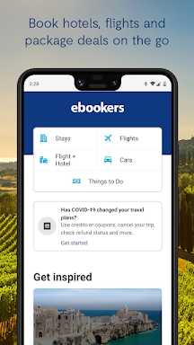 ebookers Hotels & Flights screenshots