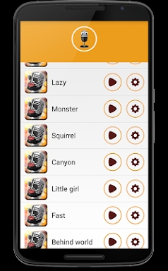 Change voice screenshots