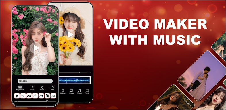 Photo Video Maker With Music screenshots
