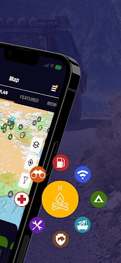 Overland Bound One: Map & GPS screenshots
