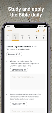 Bible Study Fellowship App screenshots