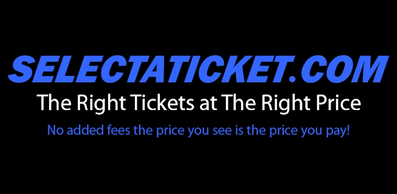 Select-A-Ticket screenshots