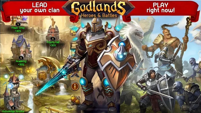 Godlands RPG - Fight for Thron screenshots