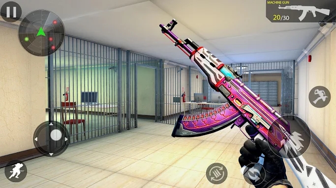 Bank Robbery Gun Shooting Game screenshots