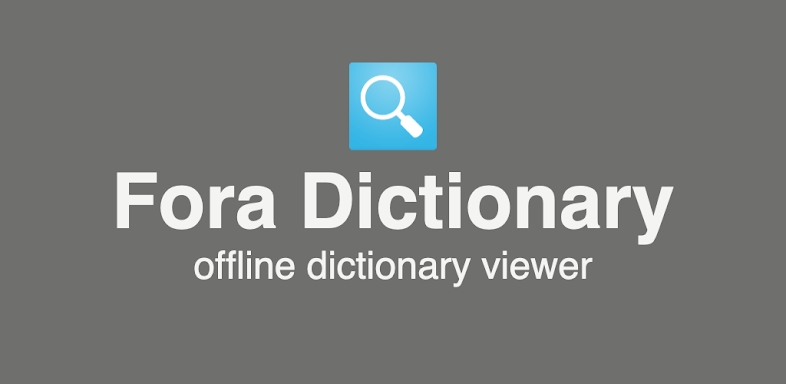 Fora Dictionary screenshots