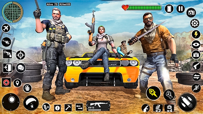 Commando Shooting Strike Games screenshots