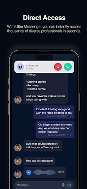 Ultra Messenger screenshots
