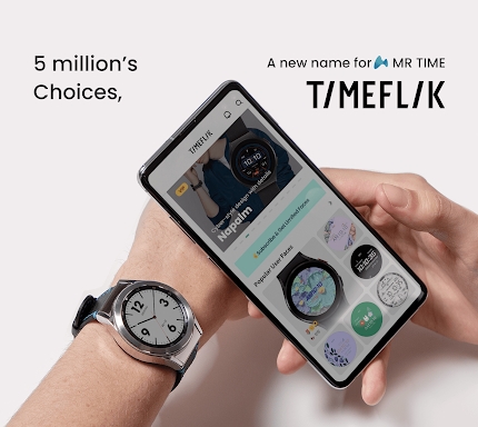 TIMEFLIK Watch Face screenshots