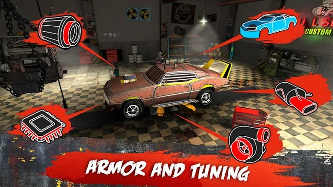 Death Tour: Racing Action Game screenshots