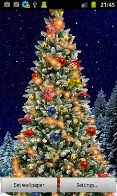 Christmas Tree Live Wallpaper screenshots