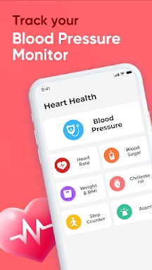 Blood Pressure Tracker screenshots
