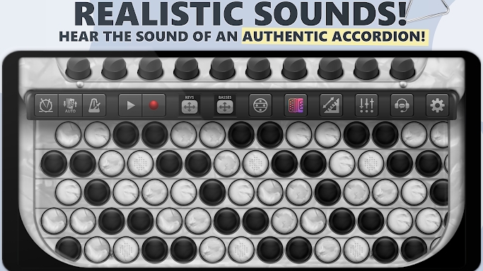 Accordion Chromatic Button screenshots