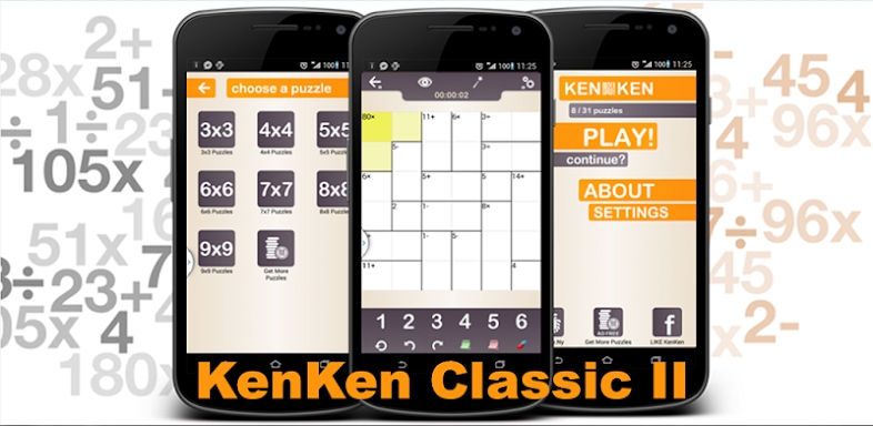 KenKen Classic II screenshots