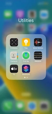 Launcher iOS 16 screenshots