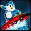Penguin Surfer icon