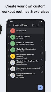 Workout Tracker & Gym Plan Log screenshots