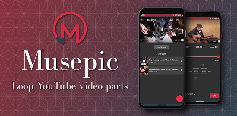 Musepic: Repeat Youtube Videos screenshots