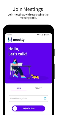 Video Meeting - Meetly screenshots