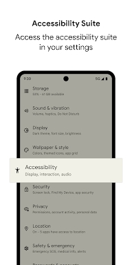 Android Accessibility Suite screenshots