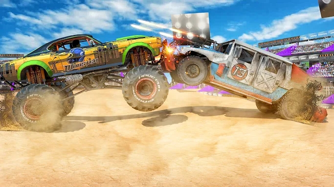 Real Monster Truck Crash Derby screenshots
