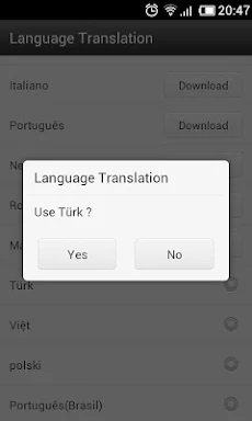 Turkish Language GOWeatherEX screenshots