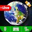 Live earth maps: 3d world map icon