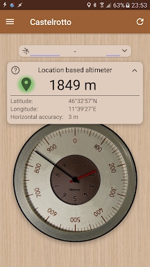 Accurate Altimeter screenshots