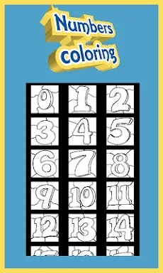 Coloring for Kids - Numbers screenshots