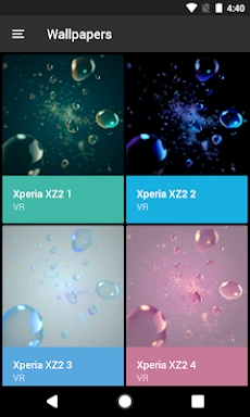 Theme - Xperia screenshots