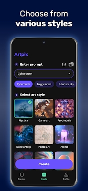Artpix - AI Art Generator screenshots