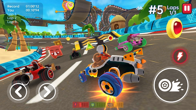Starlit On Wheels: Super Kart screenshots