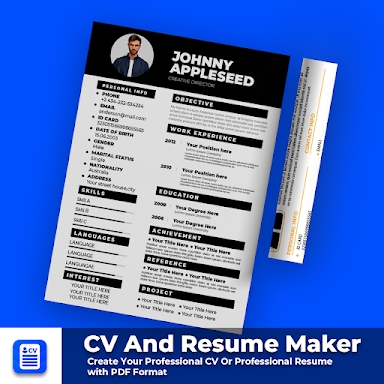 CV Maker App : Resume Maker screenshots
