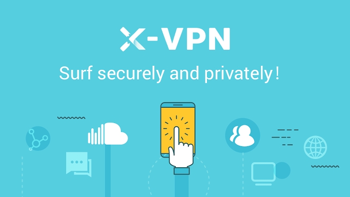 X-VPN - Private Browser VPN screenshots