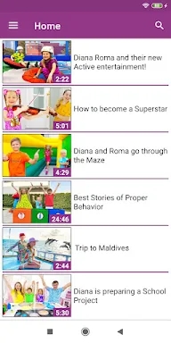 Funny Diana & Roma Play Videos screenshots