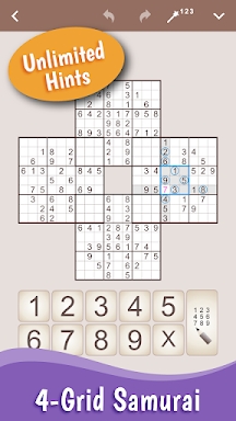 MultiSudoku: Samurai Sudoku screenshots